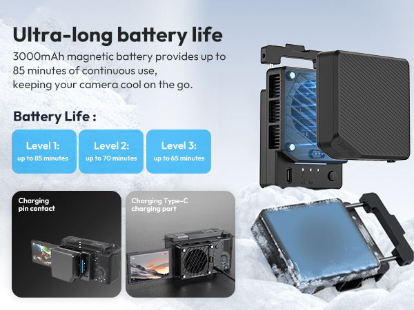 ulanzi cooling fan silver camera cooling fan ulanzi camera cooling ca25 camera cooling fan