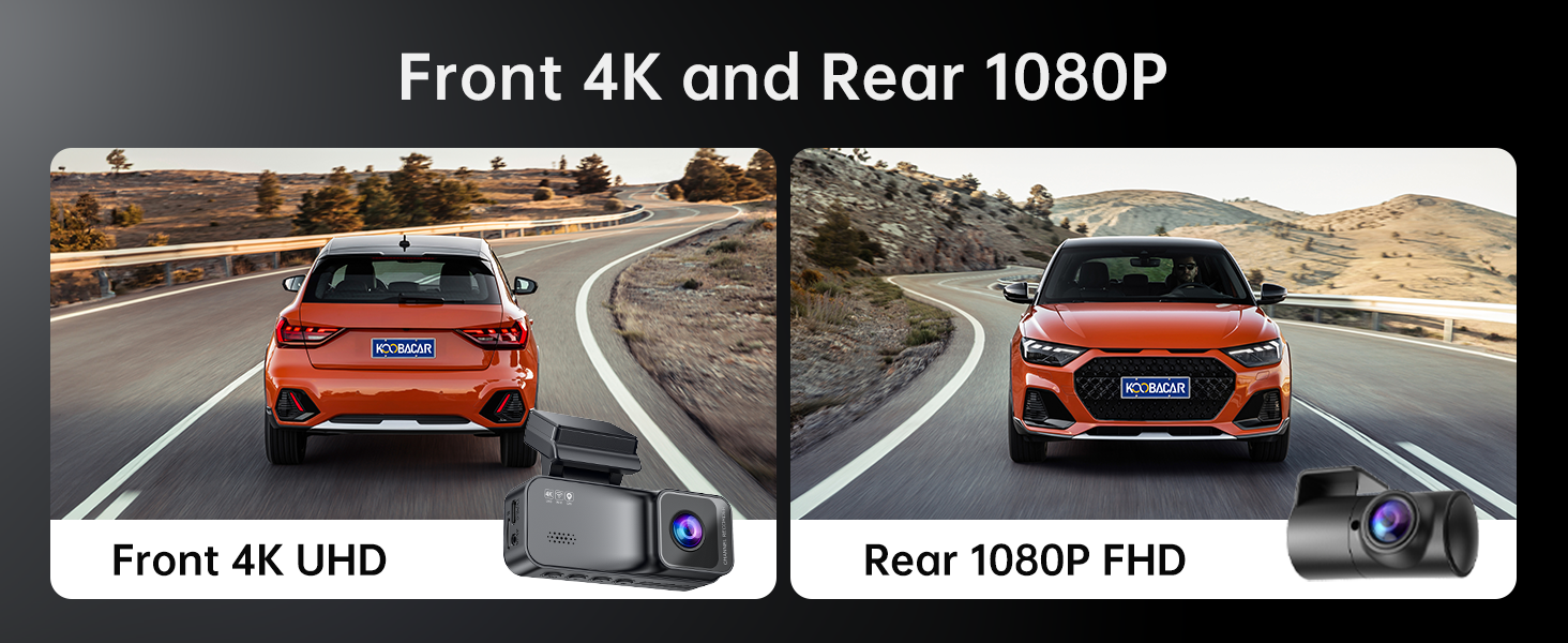 Dual Dash Camera for Cars