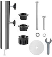 Blissun Umbrella Base Stand Replacement Tube, Stainless Steel Umbrella Base Pole, Heavy-Duty Univ...