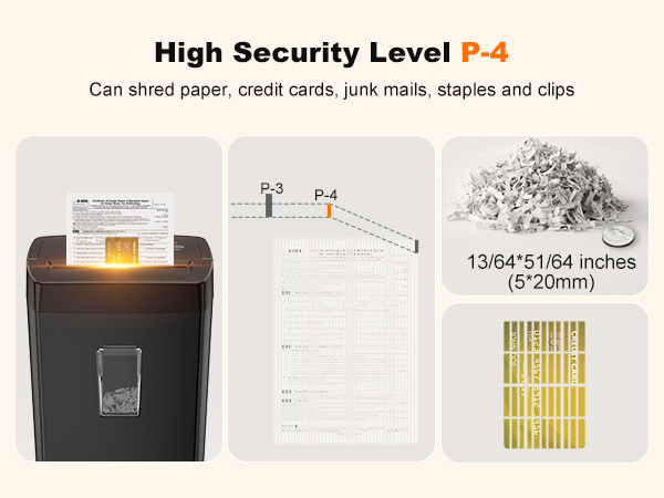 Bonsaii 12-Sheet Cross Cut Paper Shredder