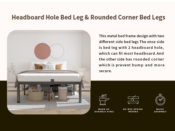metal bed frame