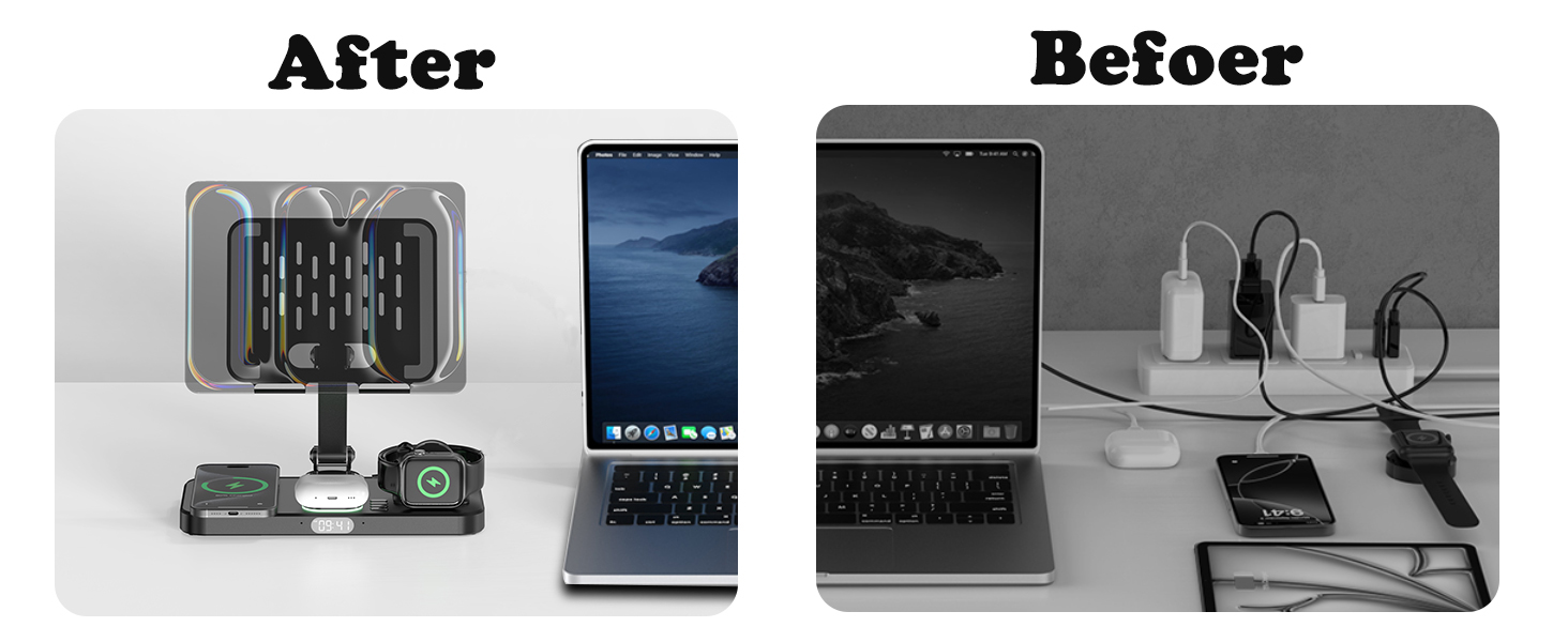 all in one apple charging station