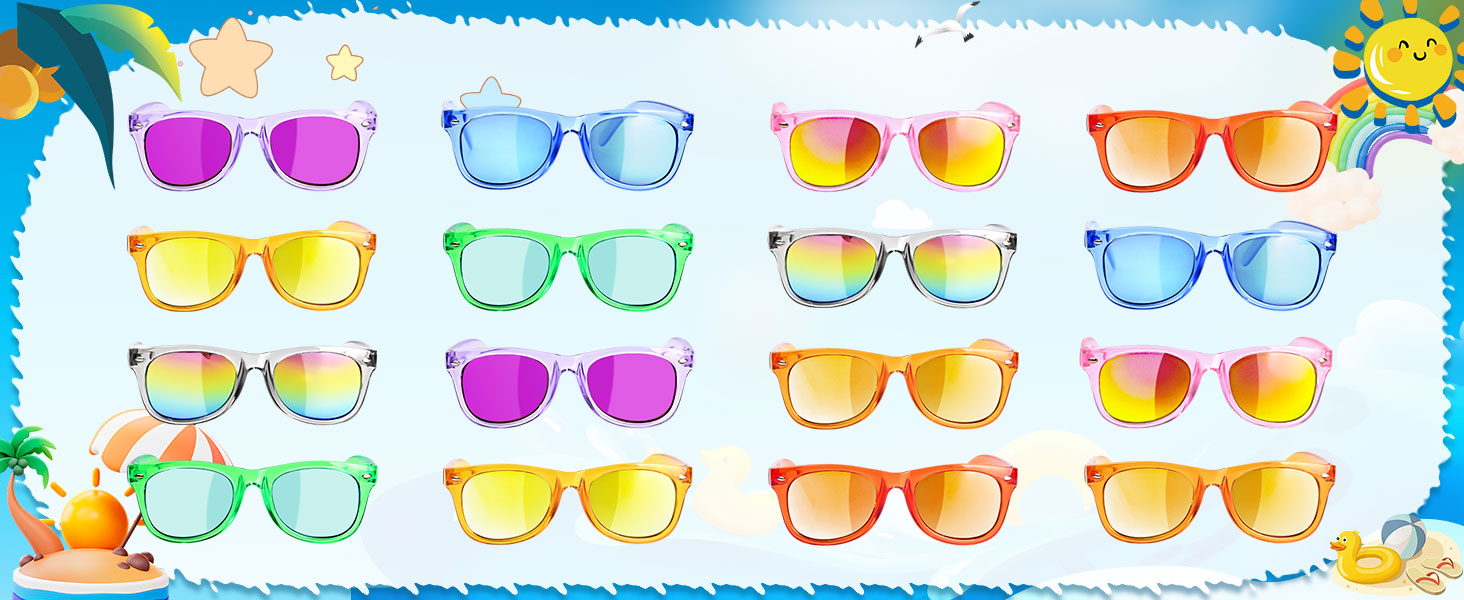 16 Packs Sunglasses