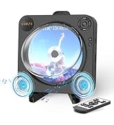 CD Player Portable, Bluetooth CD Player with Speakers DESOBRY Small CD Player for Home with Remot...