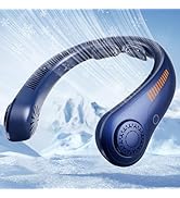 Upgraded Portable Neck Fan with Neck Brace, 5 Speeds, Lightweight, Hands-Free, Bladeless, All-Aro...