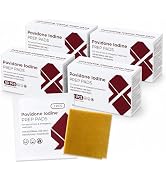 Disposable Iodine Wipes, Individually Wrapped Medical Iodophor Pads Bulk, Povidone Skin Prep Wipe...