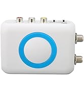 GOWENIC Digital RF Modulator, NTSC RF Coaxial Converter, Professional HD VHF Demodulator for CATV...