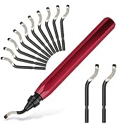 Deburring Tool with 12 High Speed Steel Blades, Deburring Tool 3D Printing, Deburring Tool for Me...