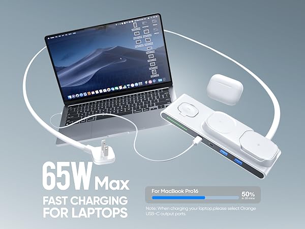 7-in-1 Wireless Charging Station for Apple Multiple Devices