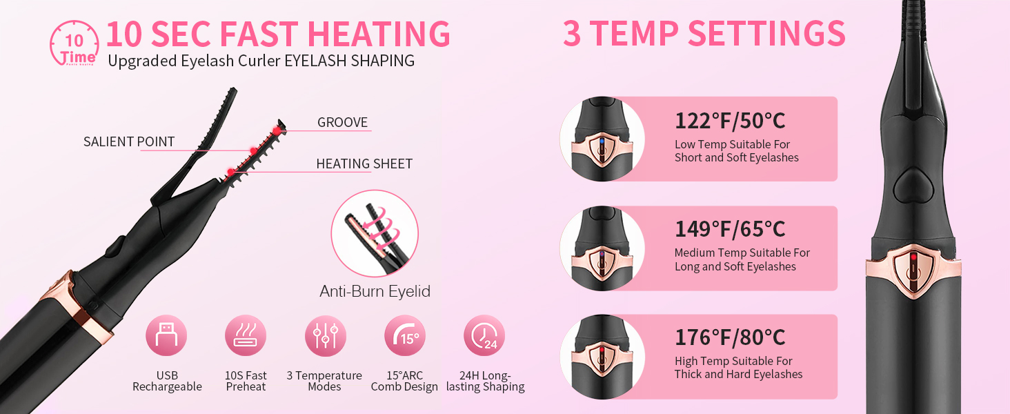 heated eyelash curler