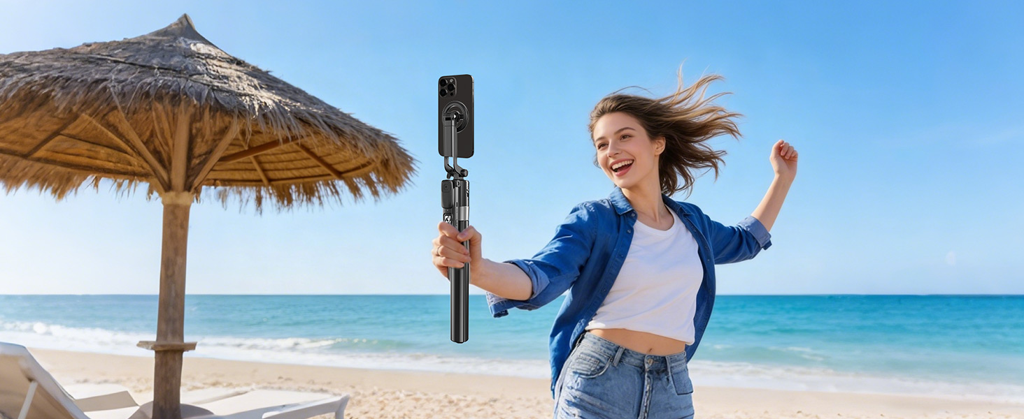 selfie stick tripod with remote