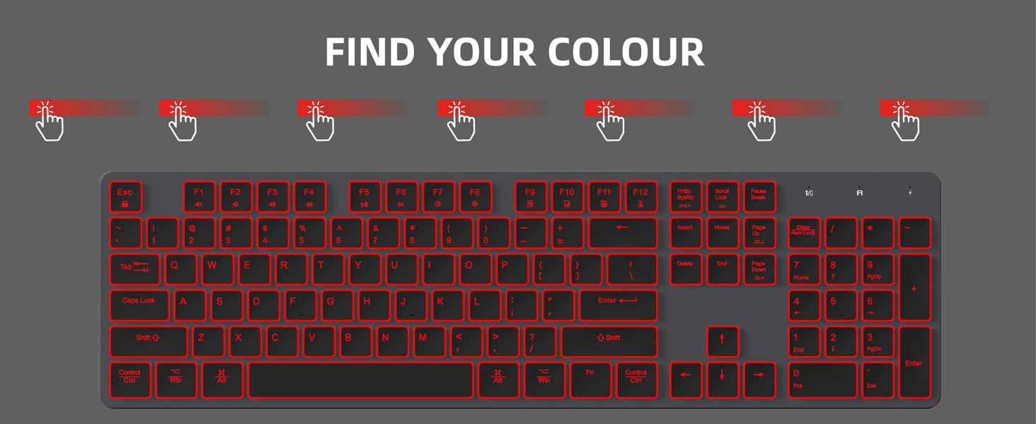 Find Your Colour - Monochrome Backlight