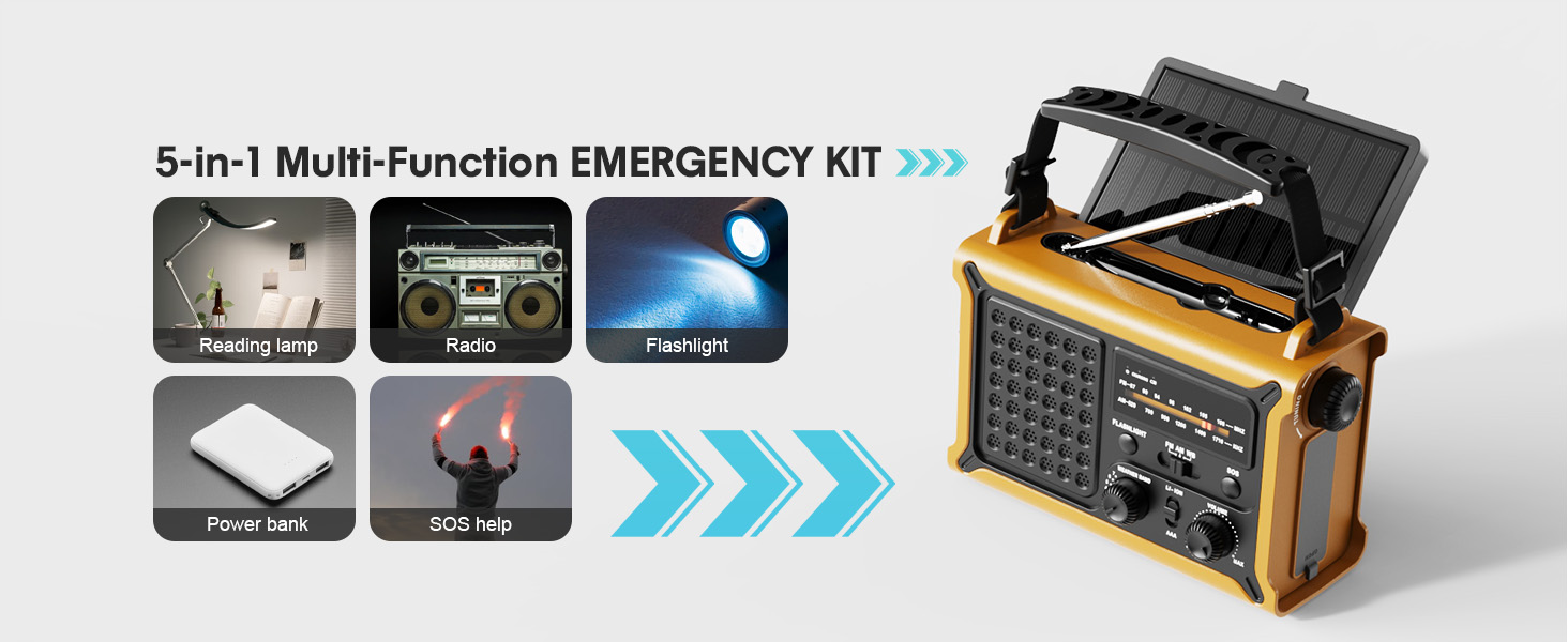 5-in-1 Multi-Function EMERGENCY KIT