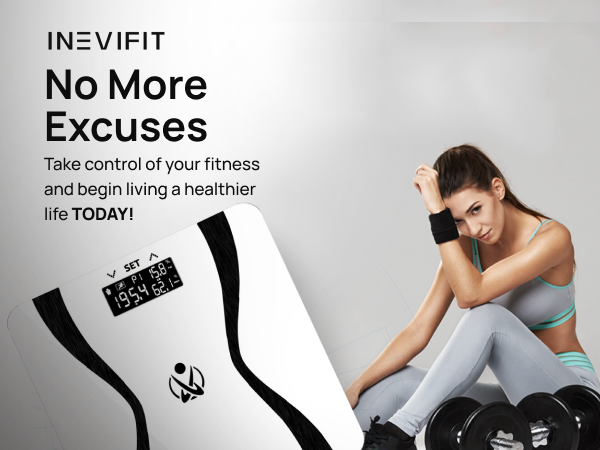 I-BA001W - INEVIFIT - Best Body Analyzer Scale - Premium A+ - Mobile