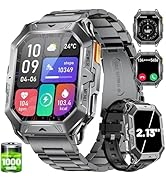 LIGE Smart Watches for Men with 100+Day Standbytime(1000mAh, Smart Watch with 2.13