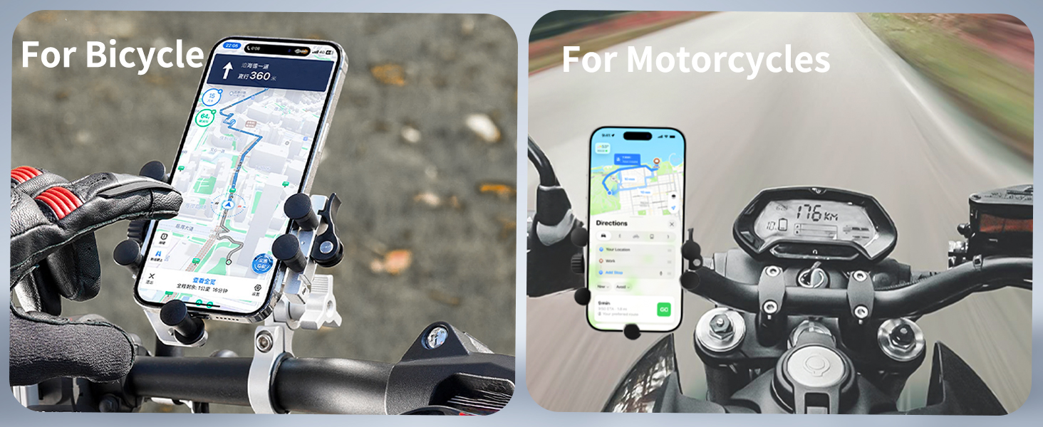 motorcycle phone mount