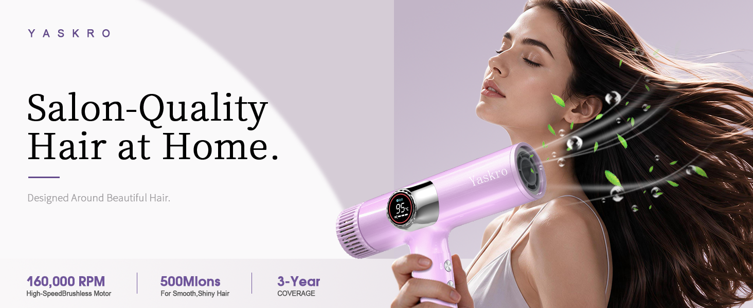 160,000 RPM Ionic Hair Dryer
