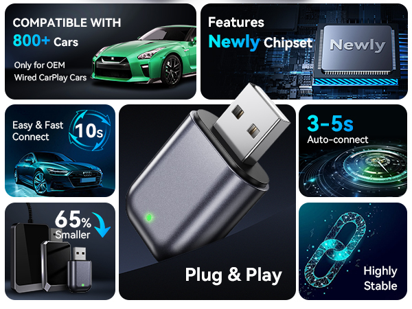 wireless carplay adapters