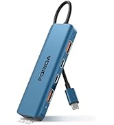 USB C Hub, 10Gbps USB 3.2 Adapter for MacBook, with 100W PD Charging, 2 USB C 3.2 Gen 2 and 2 USB...