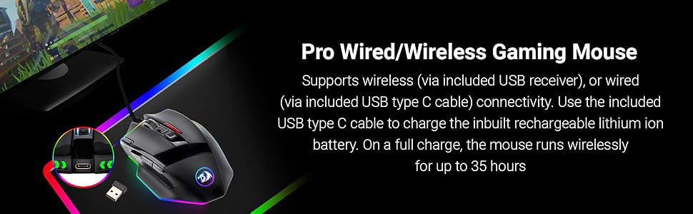 wireless gaming mouse