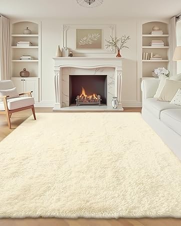 fluffy rug