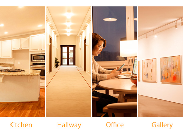 BR30 LED Bulbs 2700K for Kitchen Office