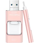 Flash Drive for iPhone 256GB, 4 in 1 USB Type C Memory Stick, Photo Stick External Storage Thumb ...