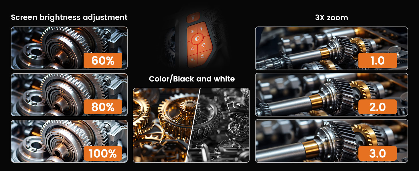 Endoscope Camera with Light