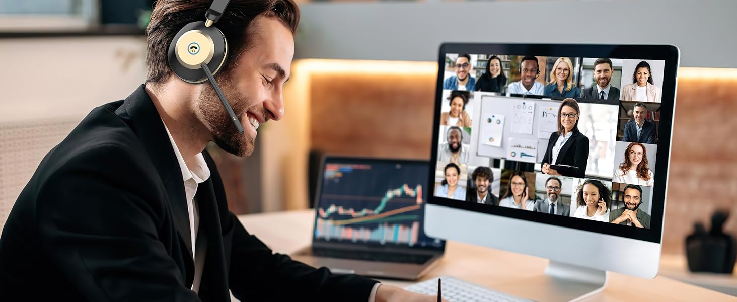 wireless headset with dongle