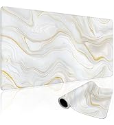 Mcapirivo Marble Pattern Large Gaming Mouse Pad 31.5