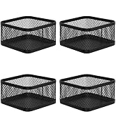 MaxGear Paper Clip Holder Paperclip Holders Mesh Paper Clip Holders Paper Clip Dispenser for Desk...