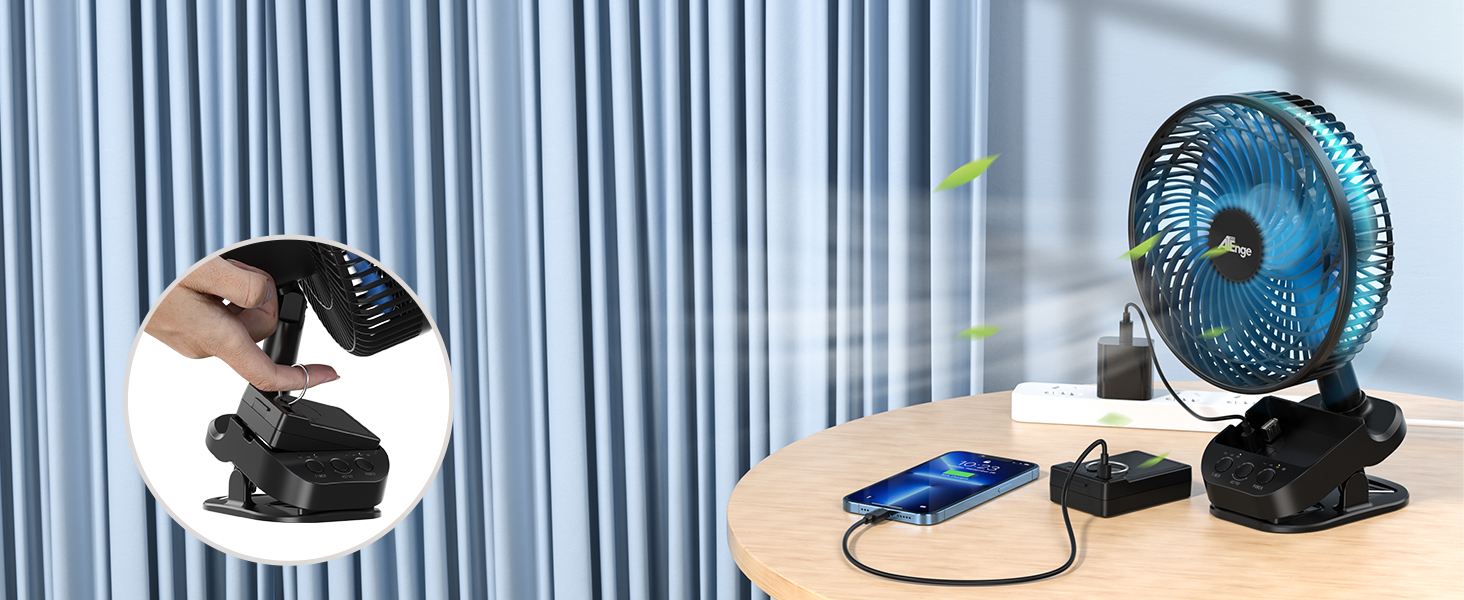 rechargeable fan