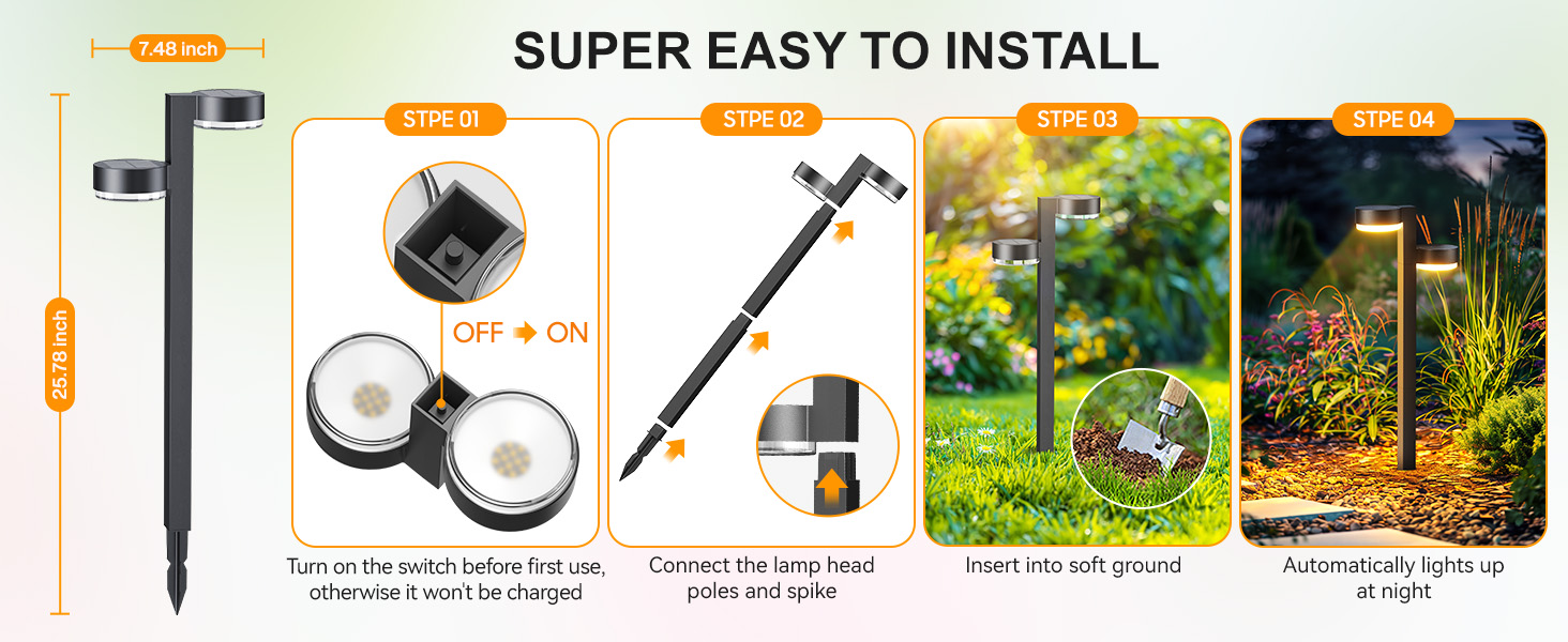 SOLAR PATHWAY LIGHTS