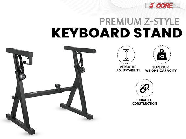 keyboard stand z style piano stands adjustable height heavy duty electric digital synthesizer