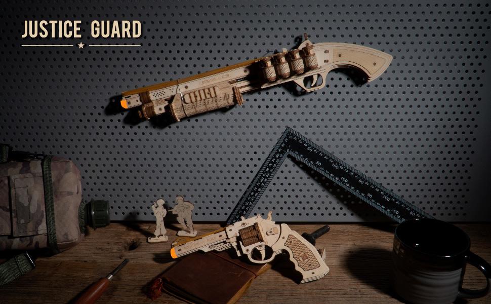 wooden gun model kit