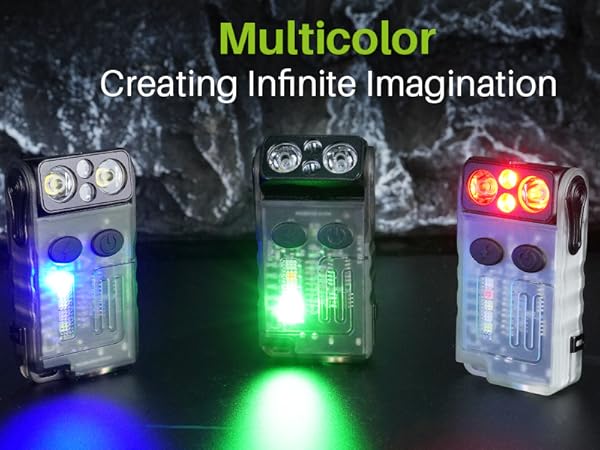 multifunctional rechargeable flashlight