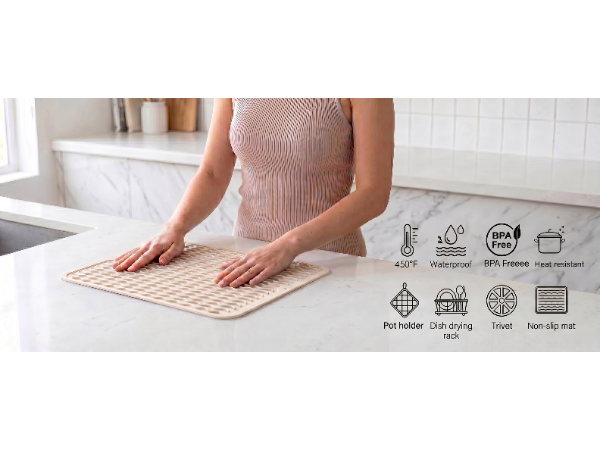 MicoYang silicone dish drying mat