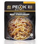Peak Refuel Beef Stroganoff | Freeze Dried Backpacking and Camping Food | Amazing Taste | High Pr...
