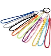 7-inch Short Lanyards Hand Nylon Cord Strap Wrist Strap Attaches for USB Flash Drives, Badge Hold...