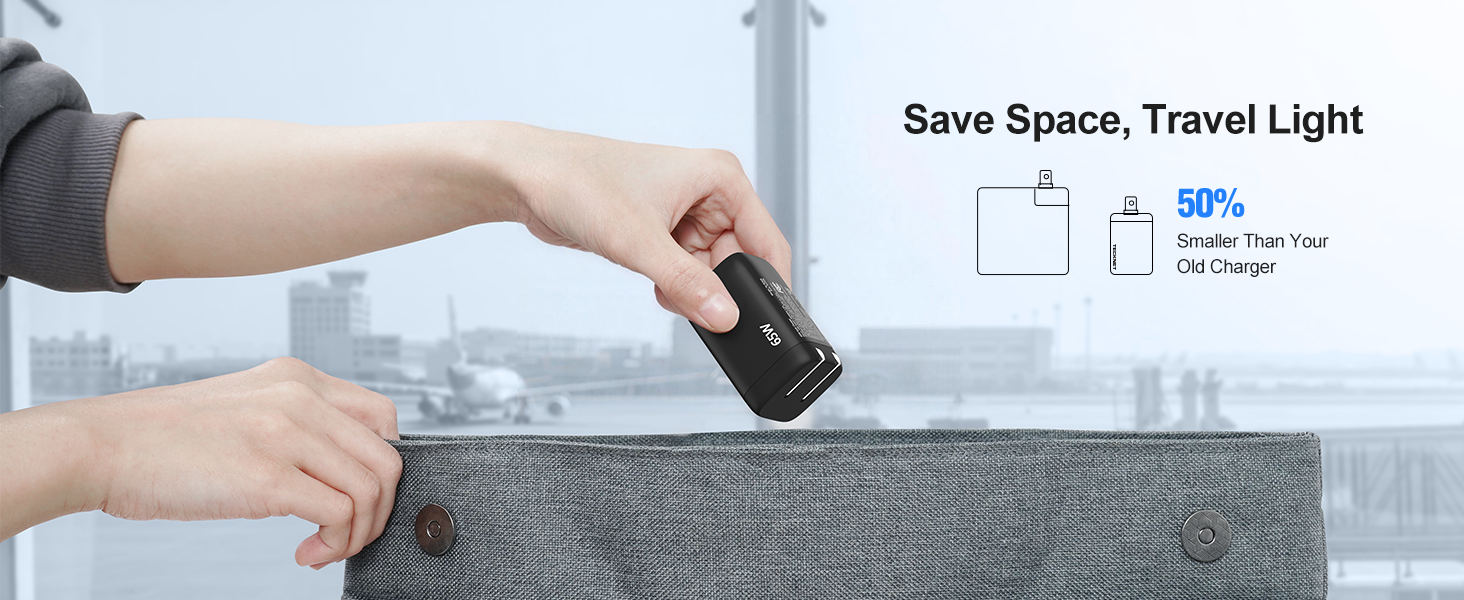 Foldable plug &amp;amp; Travel-friendly