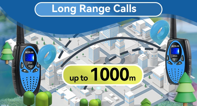 easter baskets gifts toys for ages 8-13 toy walkie talkie long range for kids 2 pack two way radio