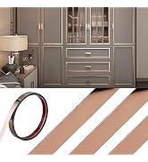 Qiveno Rose Gold Molding Trim Peel and Stick(Mirror-Like Finish), 201 Stainless Steel Self Adhesi...