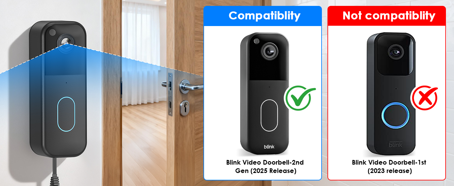blink doorbell camera wired