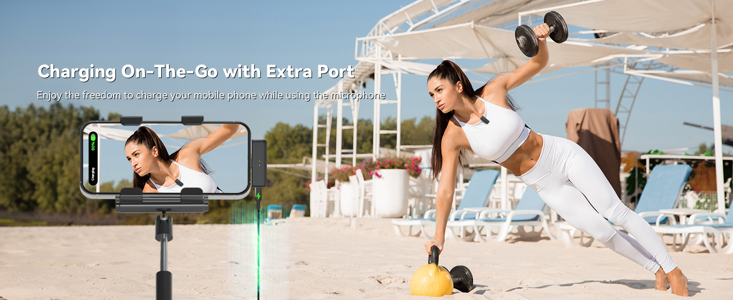 Recording and charging at the same time