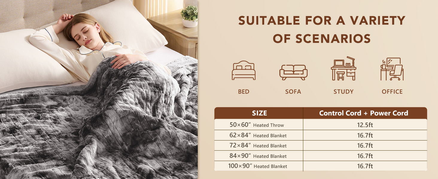 heating area is larger and the heat distribution is more uniform