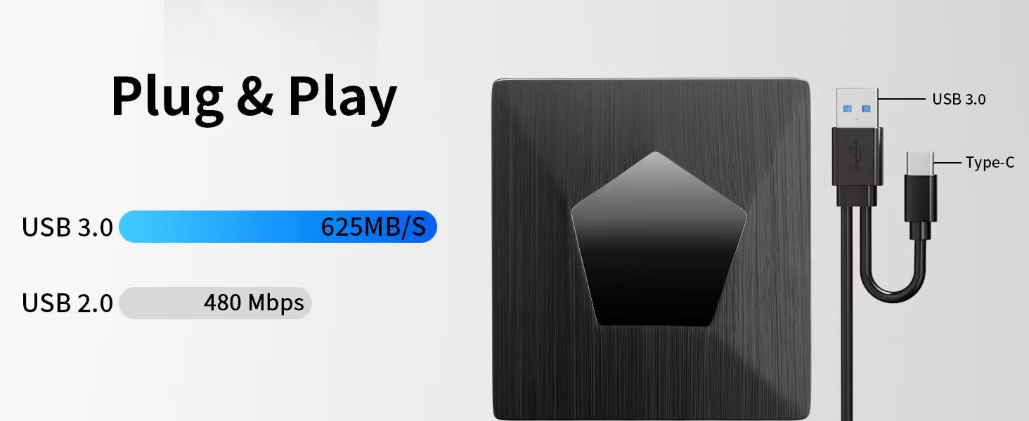 Bluray External Drive for PC