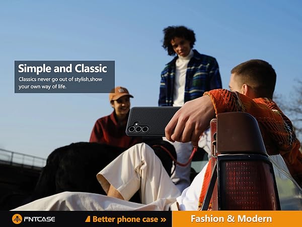 FNTCASE for Samsung Galaxy S25-FE Case