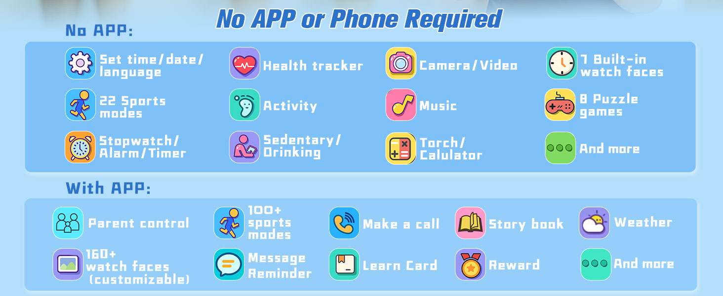 smart watch kids fitness tracker for kids watch for kids 6-8 smart watch for kids 8-12