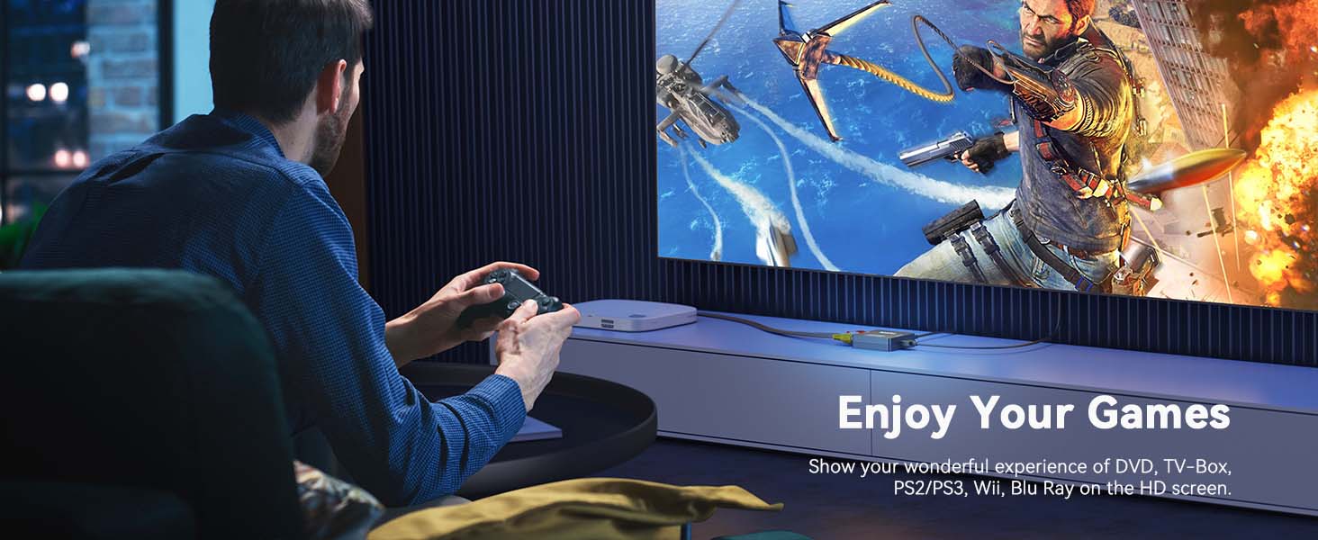 AV TO HDMI Converter