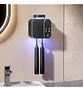 Electric Toothbrush Holders with Smart Drying and Cleaning,Toothbrush Holders for Bathrooms with ...